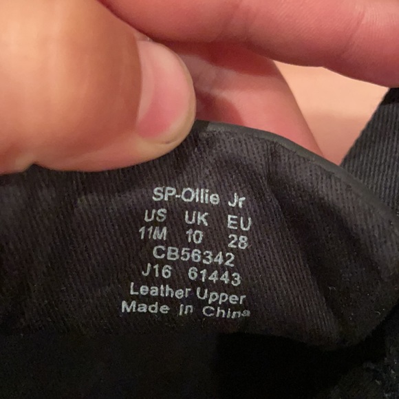 Like new size 11 boys Sperry casual shoes - Picture 5 of 7